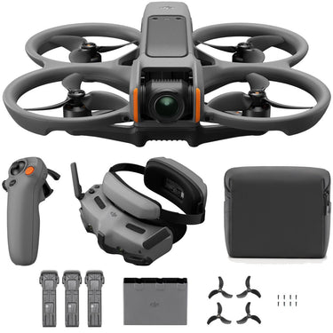DJI Avata 2 Fly More Combo (3 Batteries) FPV Drone Goggles 3(OLED) with 4k Camera