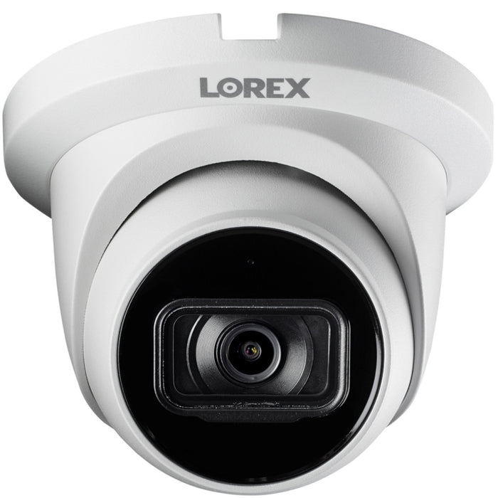 Lorex IP Wired Dome Security Camera with Listen-In Audio and Motion Detection (white)