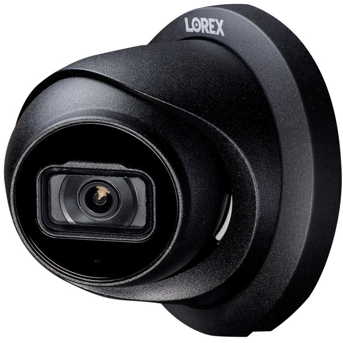 Lorex IP Wired Dome Security Camera with Listen-In Audio and Motion Detection (Black)