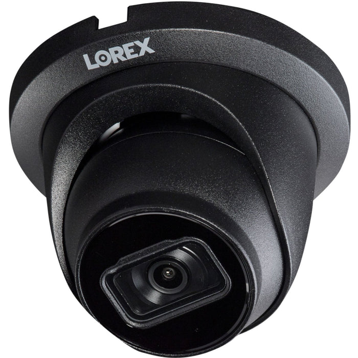 Lorex IP Wired Dome Security Camera with Listen-In Audio and Motion Detection (Black)