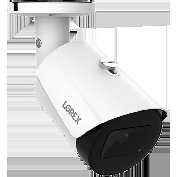 Lorex 4K IP Wired Bullet Security Camera with Listen-In Audio and Smart Detection
