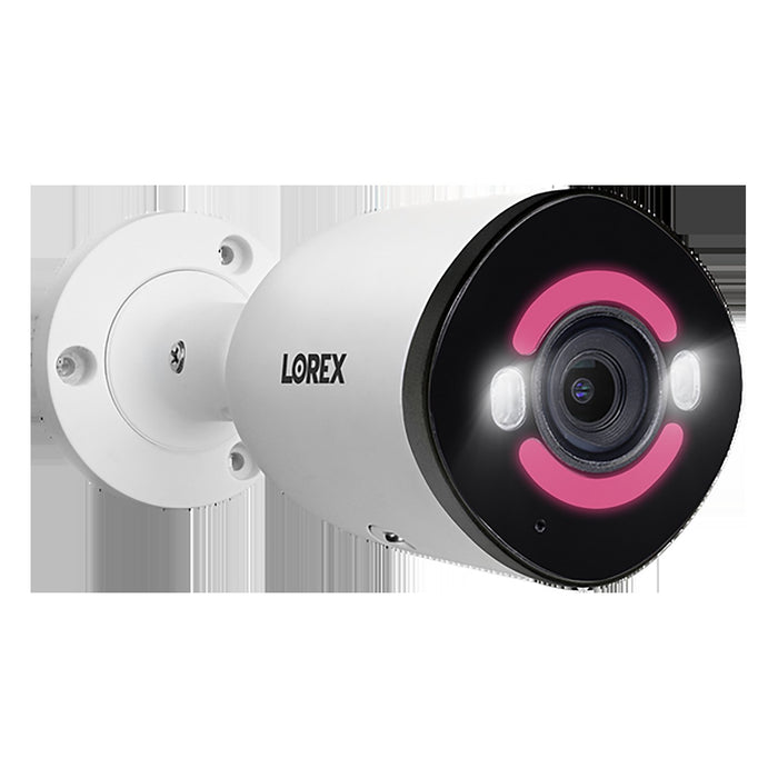 Lorex H30 - 4K+ 12MP IP Wired Bullet Security Camera with Security Lighting