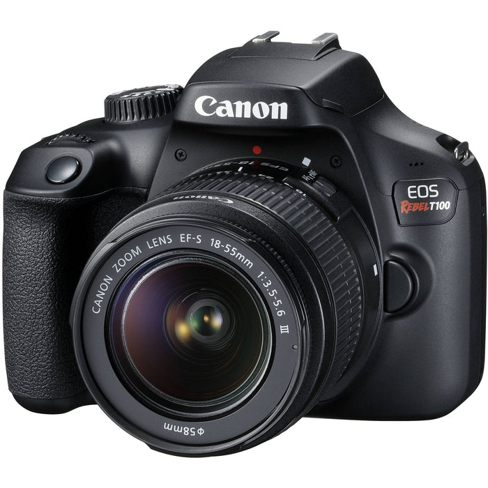 Canon EOS Rebel T100 / 4000D DSLR Camera 18-55mm F3.5-5.6 IS III Kit + 3 YEAR Warranty