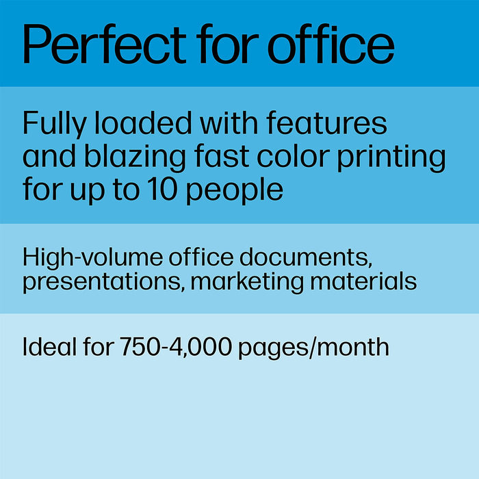 HPI Comm Print LaserJet Pro 4201dn Laser Color Printer (4RA85F)