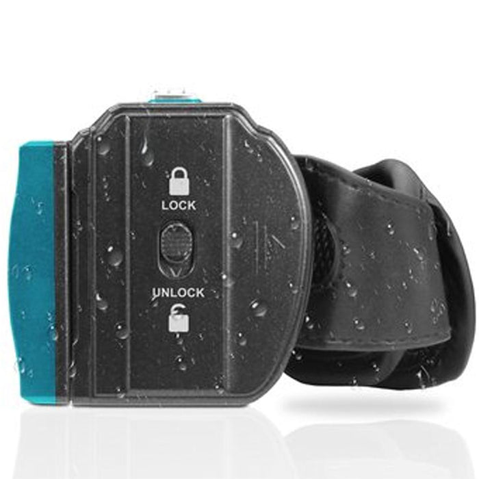 Minolta 4K Ultra HD / 56 MP Waterproof Camcorder Blue with Lexar 128GB Card