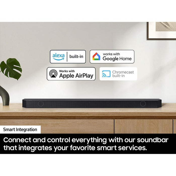Samsung  Q-series 11.1.4 ch. Wireless Dolby Soundbar with Q-Symphony (2024) - Open Box