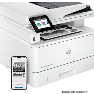 Hewlett Packard LaserJet Pro MFP 4101fdw Wireless Black & White Printer with Fax, Factory Refurb