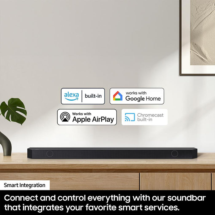 Samsung HW-Q800D Q-series 5.1.2ch Wireless Dolby ATMOS Soundbar + Rear Speaker Kit