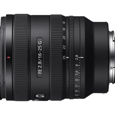 Sony FE 16-25mm F2.8 G Compact Lightweight Wide Zoom Lens +7 YEAR Protection Pack