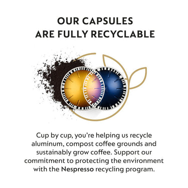 Nespresso  Voltesso and Altissio Ristretto & Espresso Capsules (1.35 fl oz) Bundle