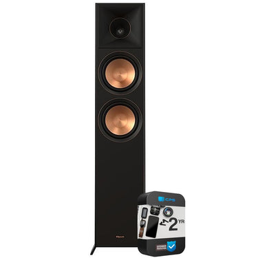 Klipsch High-Fidelity Floorstanding Speaker with Bass Ebony + 2 Year Warranty