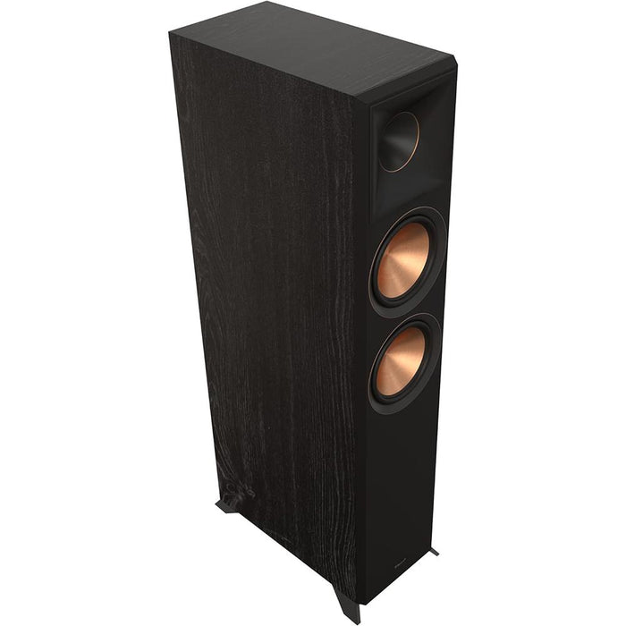 Klipsch High-Fidelity Floorstanding Speaker with Bass Ebony + 2 Year Warranty
