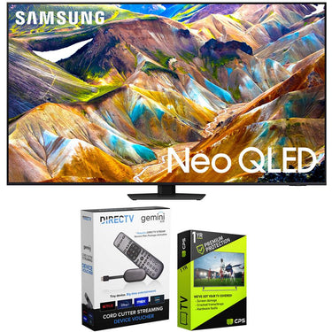 Samsung 75" Neo QLED 4K Smart TV (2024) Bundle with Redeemable DIRECTV Gemini Air