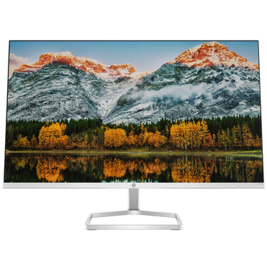 Hewlett Packard M27fw 27" FHD IPS LED Computer Desktop Monitor + 2x HDMI Cable + Adapter Pack