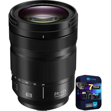 Panasonic LUMIX S 24-105mm f/4 Macro O.I.S Lens with 7 Year Warranty