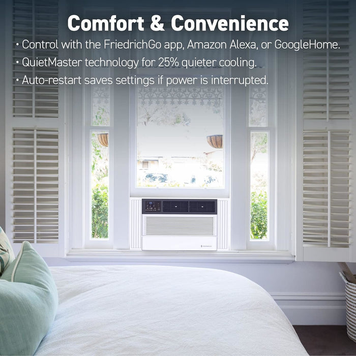 Friedrich Friedrich 10,000 BTU Smart Window Air Conditioner with QuietMaster