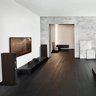 Klipsch RP-404C II Speaker: Enhanced Tweeter Ebony +Deco Gear Wire +Banana Plugs