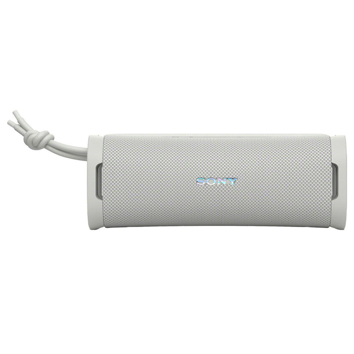 Sony (SRS-ULT10B) Portable Bluetooth Speaker 2024 White + Sling Backpack Bundle
