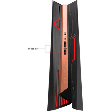 ASUS - COMPONENTS ROG GR8 II VR I5-7400 3G GEFORCE GTX 1060 GAMING DESKTOP