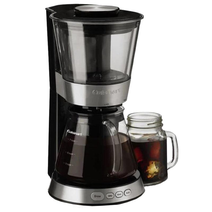 Cuisinart Automatic Cold Brew Coffeemaker w/7-Cup Carafe (Renewed) +2 Year Protection Pack