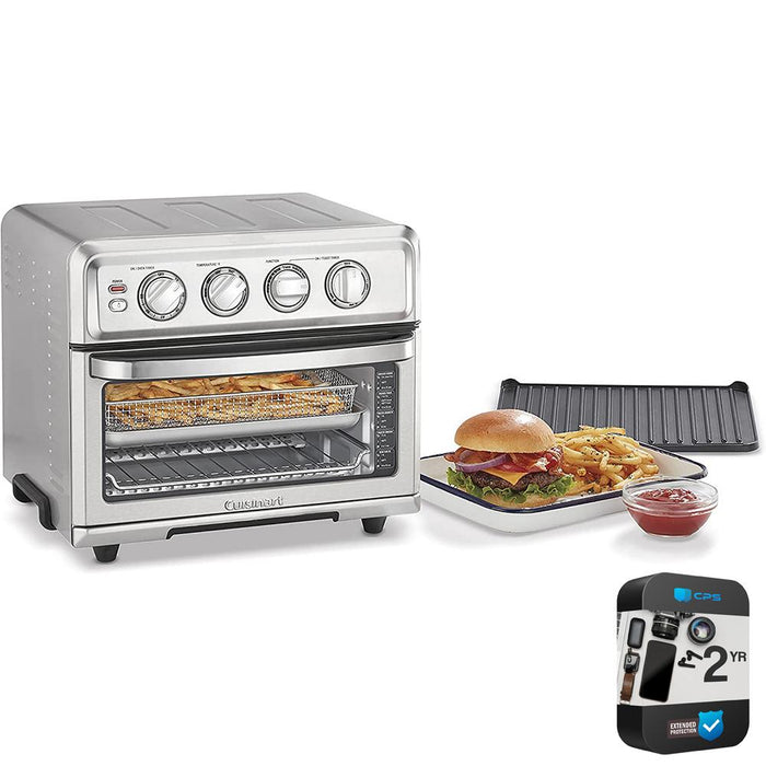 Cuisinart 8-in-1 Air Fryer and Convection Toaster Oven (Renewed) + 2 Year Protection Pack