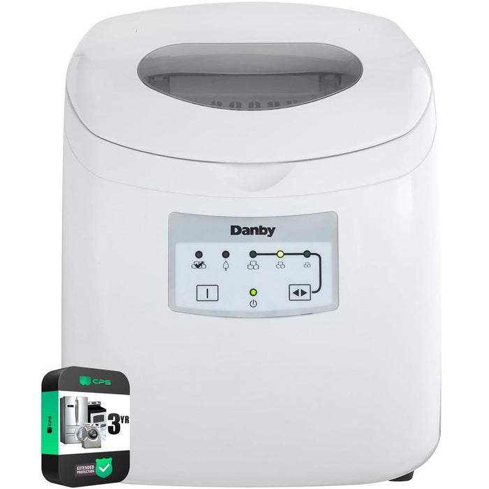 Danby Countertop Ice Maker w/ Electronic Controls & Self Clean + 3 Year Warranty