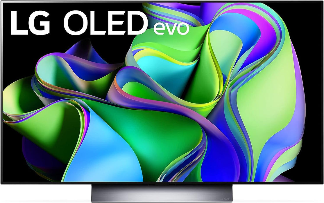 LG OLED evo C3 65" HDR 4K Smart OLED TV (2023) (Renewed) + 2 Year Protection Pack