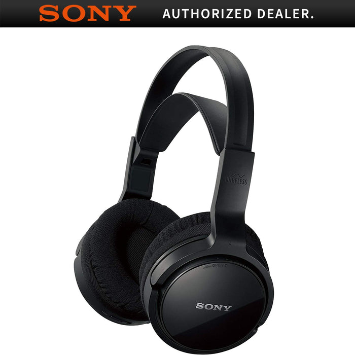 Sony Wireless Stereo Home Theater Headphones, Black (Renewed) +2 Year Protection Pack