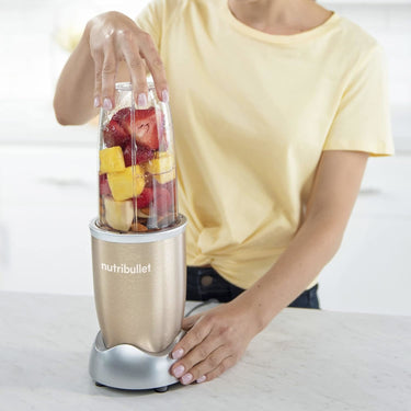 NutriBullet Pro 900W Personal Blender, Champagne - (Refurbished)