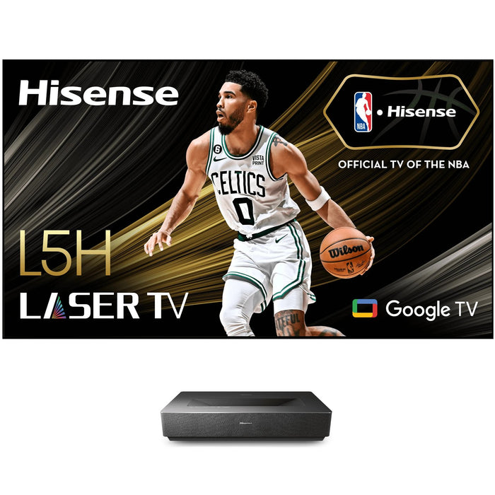Hisense L5H 2700-Lumen UHD 4K UST Laser Smart Home Projector w/ 120in ALR Screen