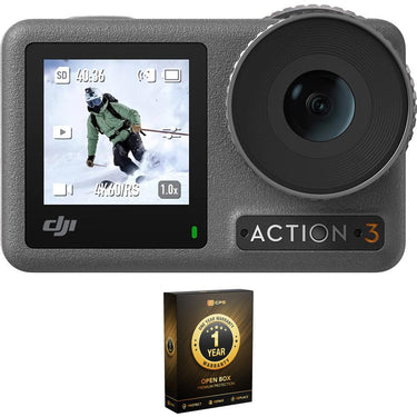 DJI Osmo Action 3 Adventure Combo (Open-box) with CPS 1 Year Warranty