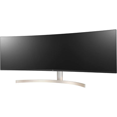 LG 49 Inch UltraWide Dual QHD IPS Curved Monitor (Open Box) with 1 Year Warranty