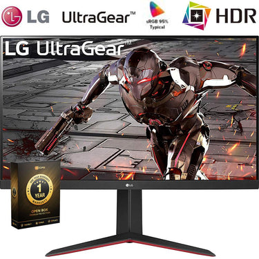 LG 32" UltraGear 16:9 HDR10 Monitor FreeSync Premium (Open Box) +1 Year Warranty