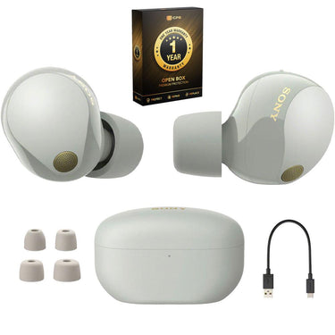 Sony Industry Leading NC Truly Wireless Earbuds (Open Box) + 1 Year Warranty Pack