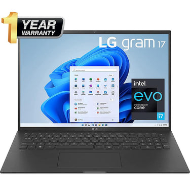 LG Gram 17" Ultra-Slim Laptop Intel i7 16GB/1TB Black, Open Box + 1 Year Warranty