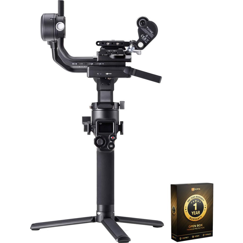 DJI RSC 2 Pro Combo 3-Axis Gimbal Stabilizer (Open-box) with CPS 1 Yea