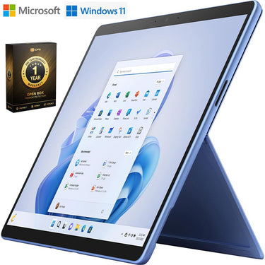 Microsoft Surface Pro 9 13" Tablet i7 16/256GB Sapphire Open Box+1 Year Warranty