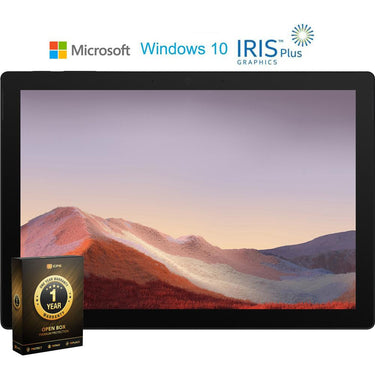 Microsoft Surface Pro 7 12.3" 16GB/256GB Black (Open Box) with 1 Year Warranty