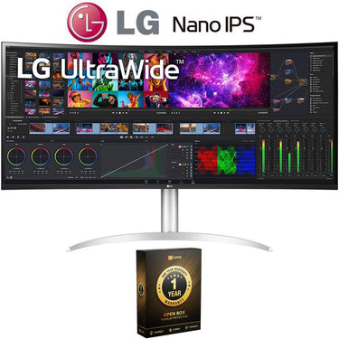 LG 40" Curved U.Wide Nano Monitor with Thunderbolt 4 (Open Box) + 1 Year Warranty