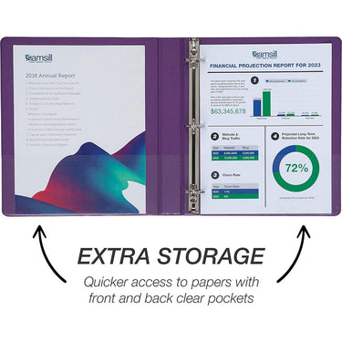 Samsill Durable DR 1" Fash Asst