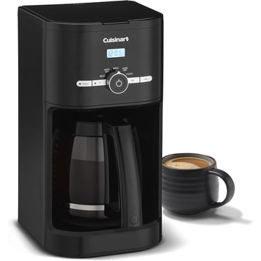 Cuisinart Brew Central 12-Cup Programmable Coffeemaker (Black), Factory Refurbished