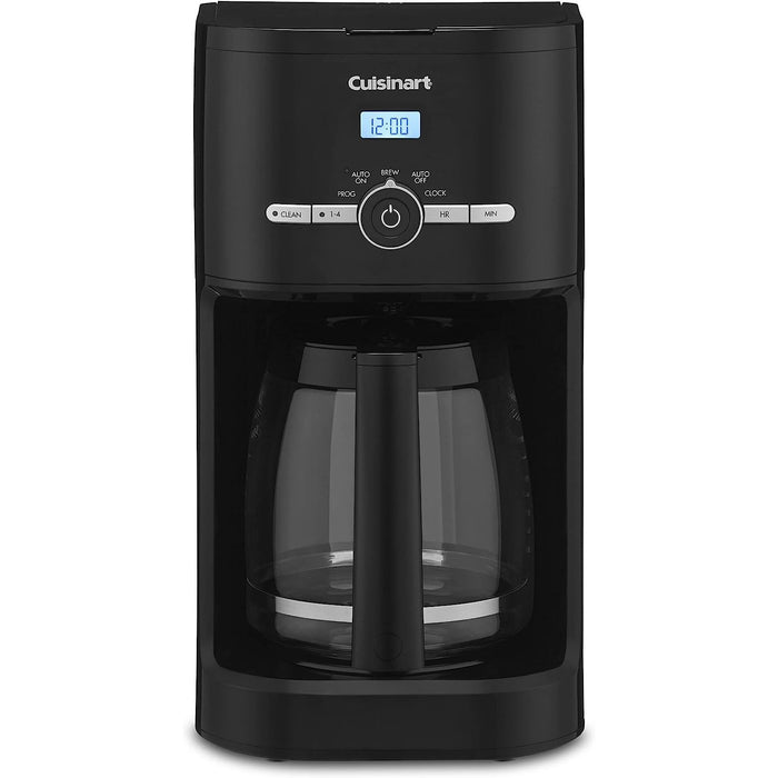 Cuisinart Brew Central 12-Cup Programmable Coffeemaker (Black), Factory Refurbished