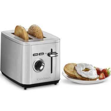 Cuisinart CPT-12WM Stainless Steel 2-Slice Toaster, Factory Refurbished