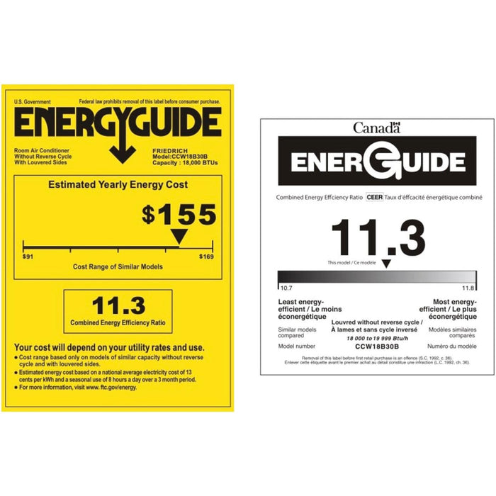 Friedrich 18,000 BTU SlideOut Chassis Air Conditioner