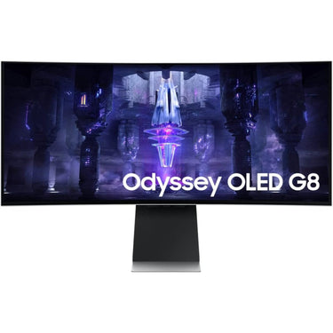 Samsung 34" G85SB OLED Ultra WQHD Curved Gaming Monitor + 1 Year Protection Pack
