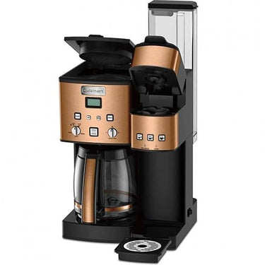 Cuisinart Coffee Maker 12 Cup w/ 3 Single-Size Brewers Copper - Factory Refurbished