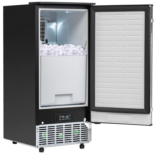 Deco Chef USED Under Counter Ice Maker, 80lb Restaurant Quality Ice Per Day (dents)