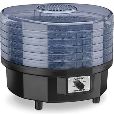 Cuisinart DHR-20P1 Food Dehydrator, 13.38 x 15.63 x 12 inches, Black, Factory Refurbished