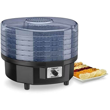 Cuisinart DHR-20P1 Food Dehydrator, 13.38 x 15.63 x 12 inches, Black, Factory Refurbished