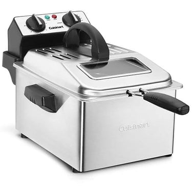 Cuisinart CDF200 4 Qt. Stainless Steel Deep Fryer, Factory Refurbished